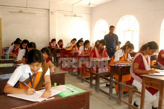 TBSE HS examination begins in 359 schools of the state 